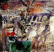 Carl Larsson stilleben med blomkrukor oil painting on canvas